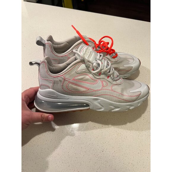 Nike Air Max 270 React‎ SP White Flash Crimson Sneakers CQ6549-100 - Size 10 main image 6